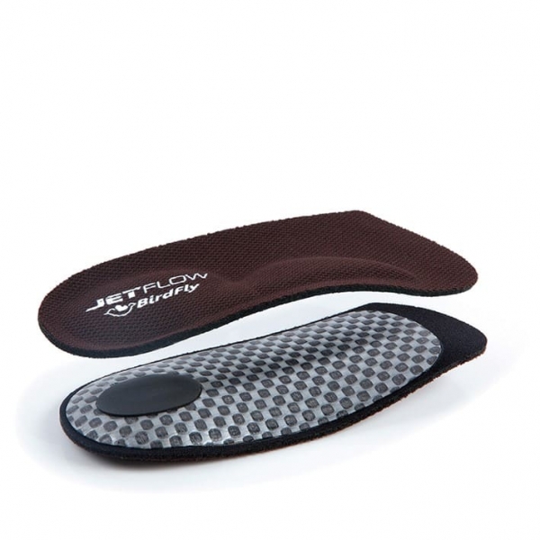 【日本JETFLOW】2/3 紓壓仕女F 超彈性碳纖維平底鞋鞋墊